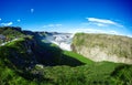 Famous Gullfoss waterfall in southern Iceland