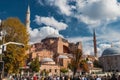 Famous Hagia Sophia Mosque in Istanbul