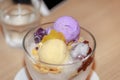 Famous halo halo dessert Royalty Free Stock Photo