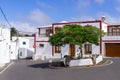 Famous Haria village on Lanzarote Island, Spain