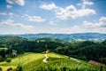 Famous Heart shaped wine road in Austria / Slovenia travel destination