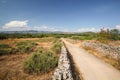 Famous historic agricultural Greek plain at Stari Grad on Hvar island Royalty Free Stock Photo