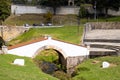 Famous historic Bridge of Boyaca in Colombia. The Colombian independence Battle of Boyaca took place here on August 7, 1819 Royalty Free Stock Photo