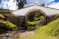 Famous historic Bridge of Boyaca in Colombia. The Colombian independence Battle of Boyaca took place here on August 7, 1819