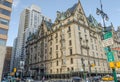 The Famous and Historic Dakota Apartments, a Cooperative Apartment Building in Central Park West Manhattan. Home of John Lennon Royalty Free Stock Photo