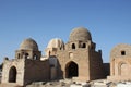 The famous and  historic Fatimid cemetery in Aswan Royalty Free Stock Photo