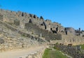 Famous historic inca village of Maccu Piccu Royalty Free Stock Photo