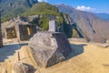 Famous historic inca village of Maccu Piccu Royalty Free Stock Photo