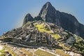 Famous historic inca village of Maccu Piccu Royalty Free Stock Photo