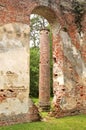 Historic Sheldon Church ruins in Charleston, South Carolina Royalty Free Stock Photo