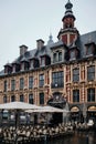 Famous historic Vieille Bourse in Lille in France