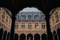 Famous historic Vieille Bourse in Lille in France Royalty Free Stock Photo