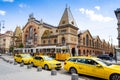 Famous historical Central Market Hall in Budapest, Hungary, Europe Royalty Free Stock Photo