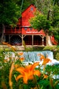 Famous Hodgson Water Mill in the Ozarks