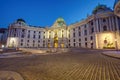 The famous Hofburg with the Heldenplatz