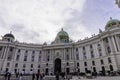 The famous Hofburg Palace, former principal imperial palace of the Habsburg dynasty.