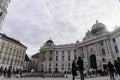The famous Hofburg Palace, former principal imperial palace of the Habsburg dynasty.