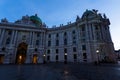 Famous hofburg palace in vienna