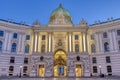 The famous Hofburg in Vienna