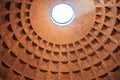 Dome of Pantheon, Rome, Italy. Royalty Free Stock Photo