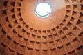 Dome of Pantheon, Rome, Italy.