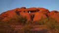 Famous hole in the rock, Papago Park,Phoenix,AZ