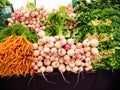 Famous Hollywood Farmers Market Fruit & Vegetable Vendor Stand Royalty Free Stock Photo