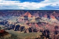 Famous horizontal view of Grand Canyon