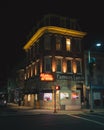Famous Hot Weiner at night, Hanover, Pennsylvania