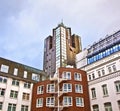 Famous hotel Hafen Hamburg at the Landungsbruecken Royalty Free Stock Photo