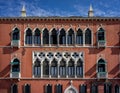 Famous hotel on waterfront in Venice