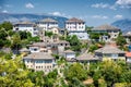 The Famous House and Architecture of old city of Gjirokaster in Albania