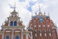 Famous House of Blackheads in the Old Town of Riga, Latvia