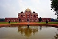 Famous Humayun's Tomb in Delhi, India. It is the tomb of the Mughal Emperor Humayun