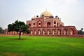 Famous Humayun's Tomb in Delhi, India. It is the tomb of the Mughal Emperor Humayun