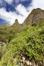 Iao Needle In Maui, Hawaii Royalty Free Stock Photo