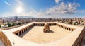 Famous Ibn Tulun Mosque complex, often mentioned in popular culture, Cairo, Egypt Royalty Free Stock Photo