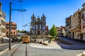 Famous Iglesia de San Ildefonso Church in Oporto