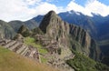 Famous Inca city Machu Picchu Royalty Free Stock Photo