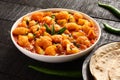 Famous Indian curry dish-Aloo gobi