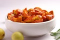 Famous Indian lime pickle Royalty Free Stock Photo
