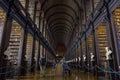 The famous interior view of the Book of Kells of Trinity College Royalty Free Stock Photo