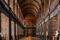 The famous interior view of the Book of Kells of Trinity College