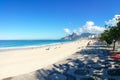 Famous Ipanema beach in Rio de Janeiro Brazil Royalty Free Stock Photo