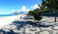 Famous Ipanema beach in Rio de Janeiro Brazil Royalty Free Stock Photo