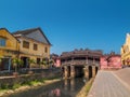 The famous Japanese Covered Bridge, Hoi An, Vietnam Royalty Free Stock Photo