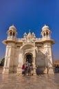 Famous Jaswant Thada Mausoleum in Jodhpur, Rajasthan, India