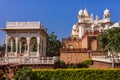 Famous Jaswant Thada Mausoleum in Jodhpur, Rajasthan, India