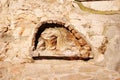 The famous Jesus sculpture in the Church of nations