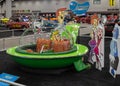 Famous Jetson\'s Flying Car (bubble top inspired by the 1954 Ford FX-Atmos concept car), at the Detroit AutoRama
